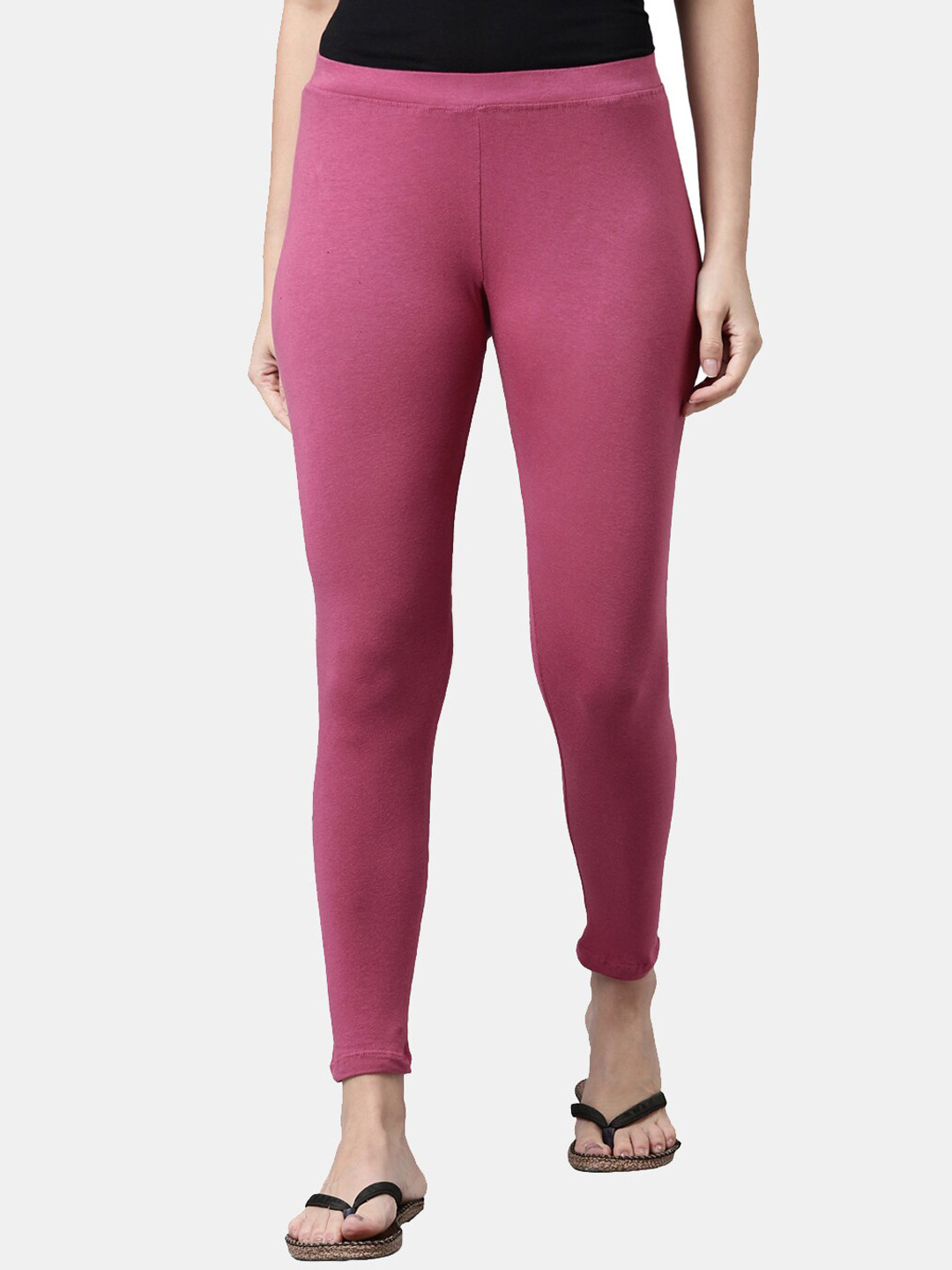 

Kryptic Slim-Fit Ankle-Length Leggings, Purple