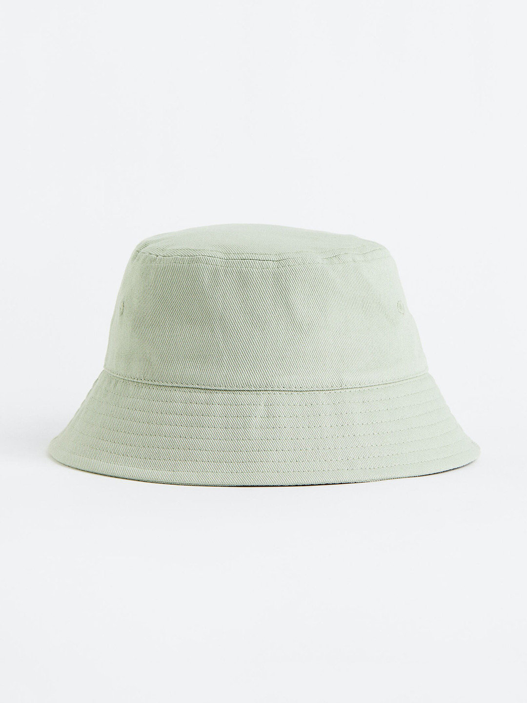 

H&M Men Cotton Bucket Hat, Sea green