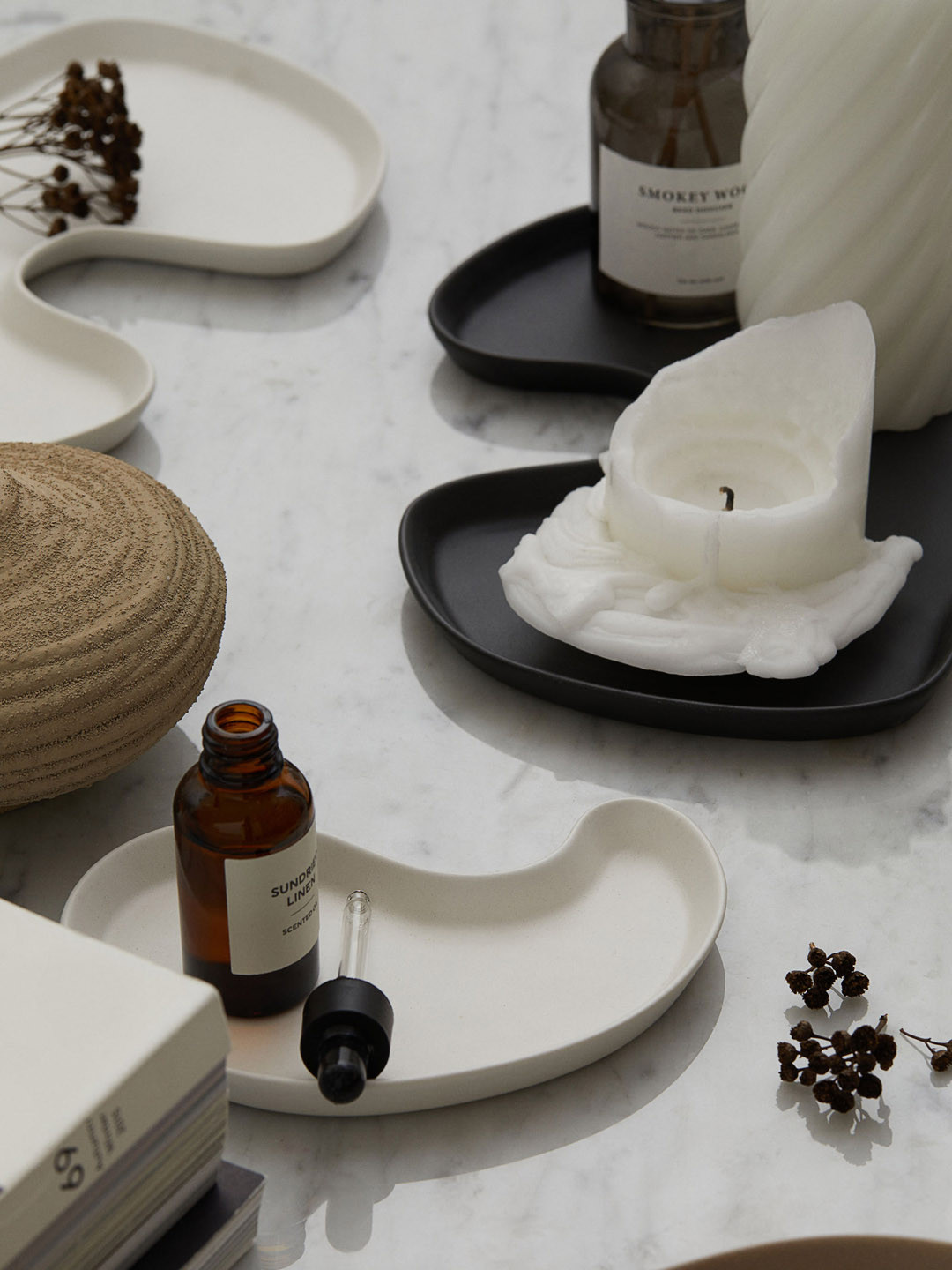 

H&M White Small Stoneware Tray