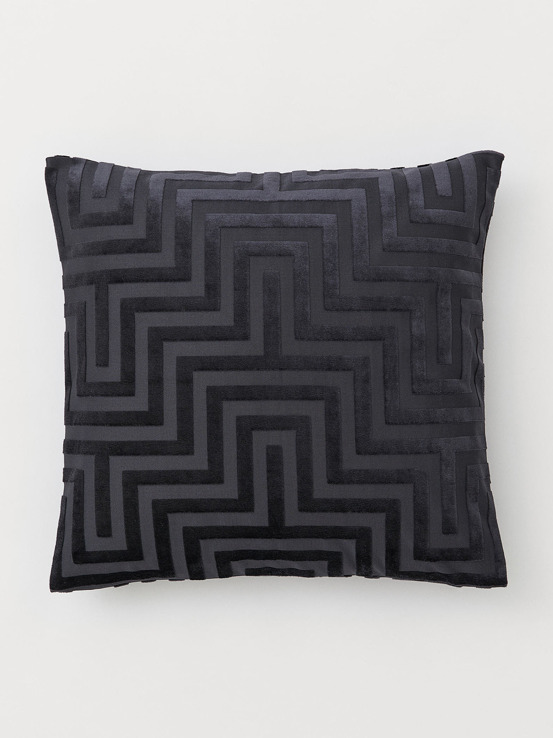 

H&M Grey Velvet Cushion Cover