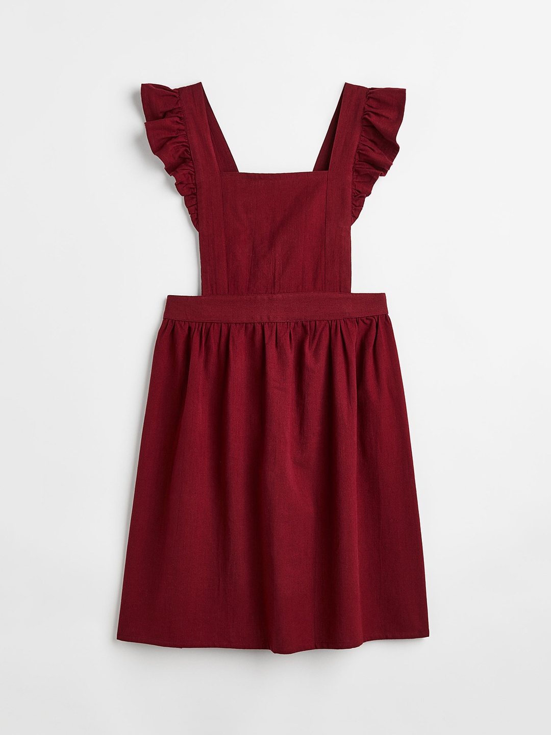 

H&M Red Linen-Blend Apron