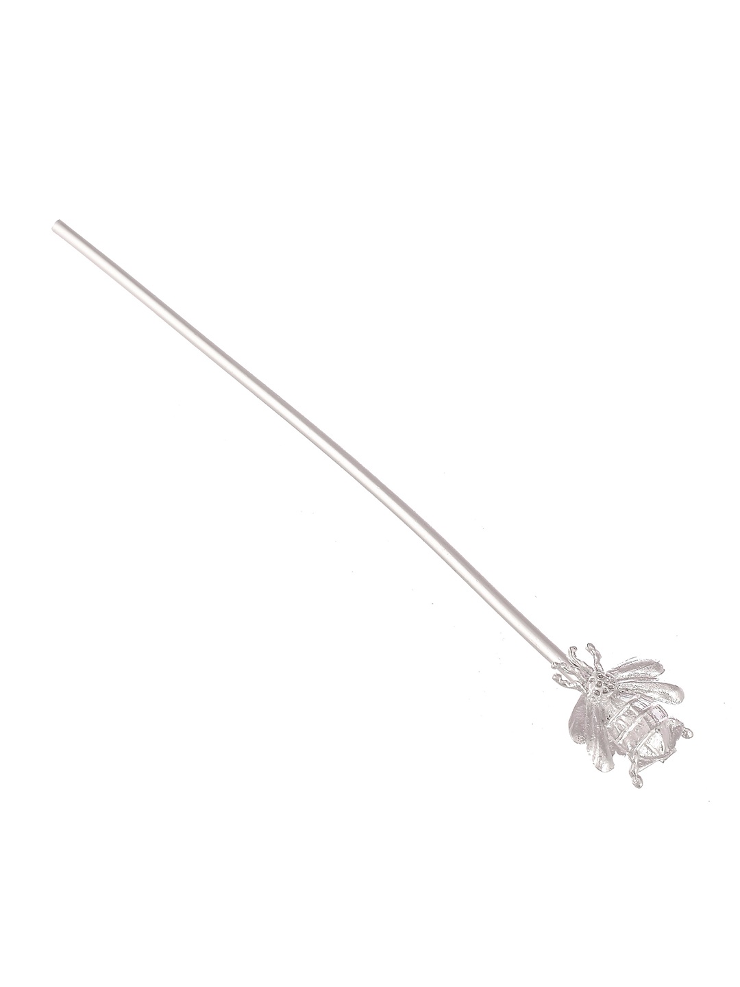 

Silvermerc Designs Women Oxidised Honeybee Hairstick, Silver