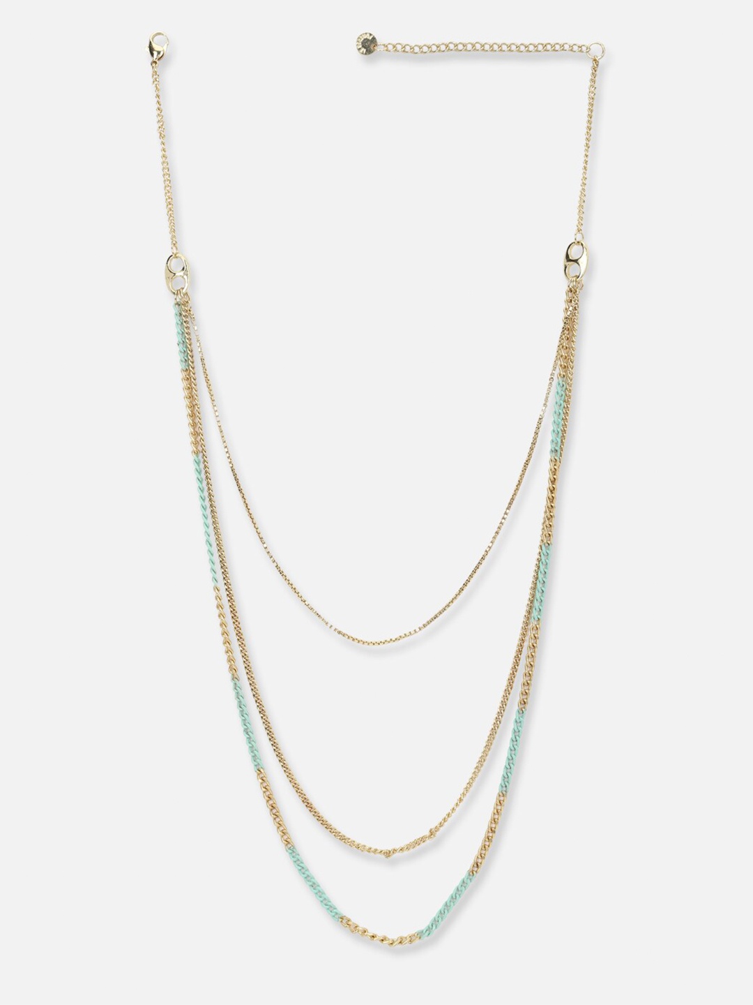 

FOREVER 21 Gold-Plated Layered Necklace