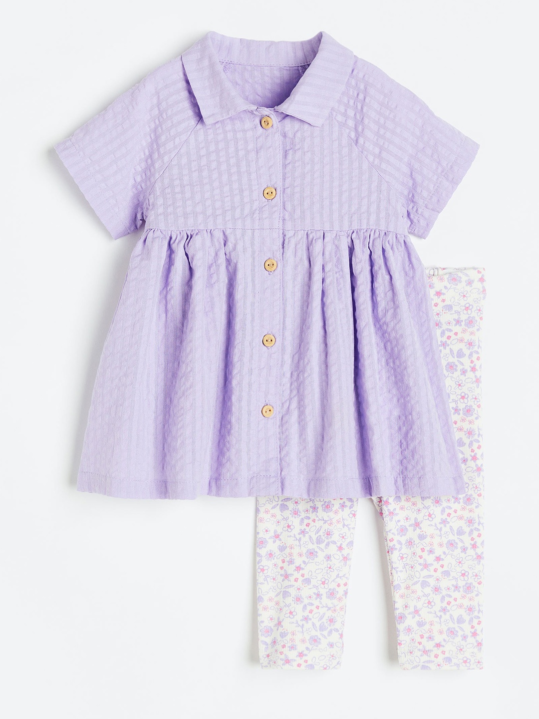 

H&M Girls 2-Piece Set, Lavender