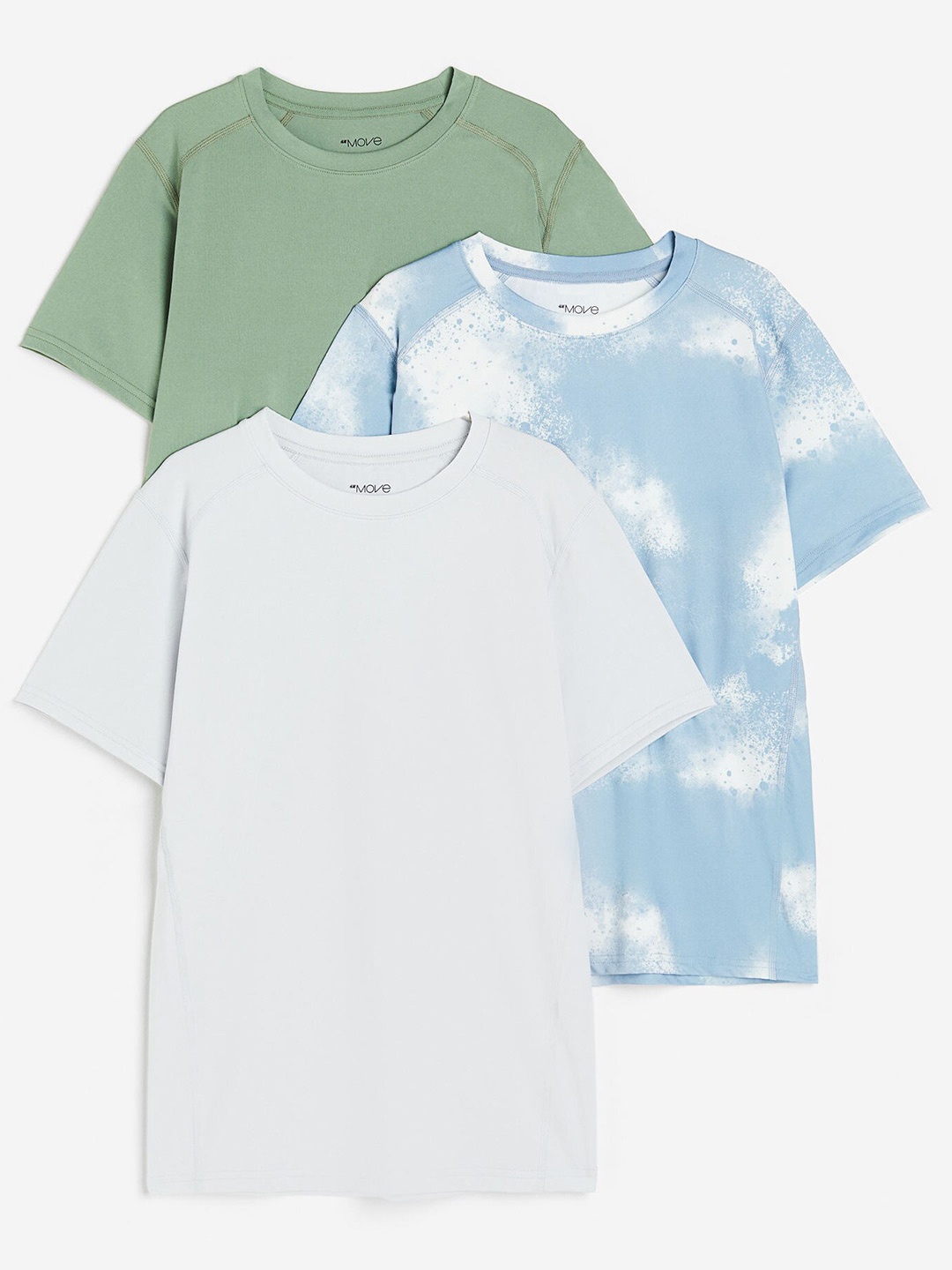

H&M Boys 3-pack sports tops, Blue