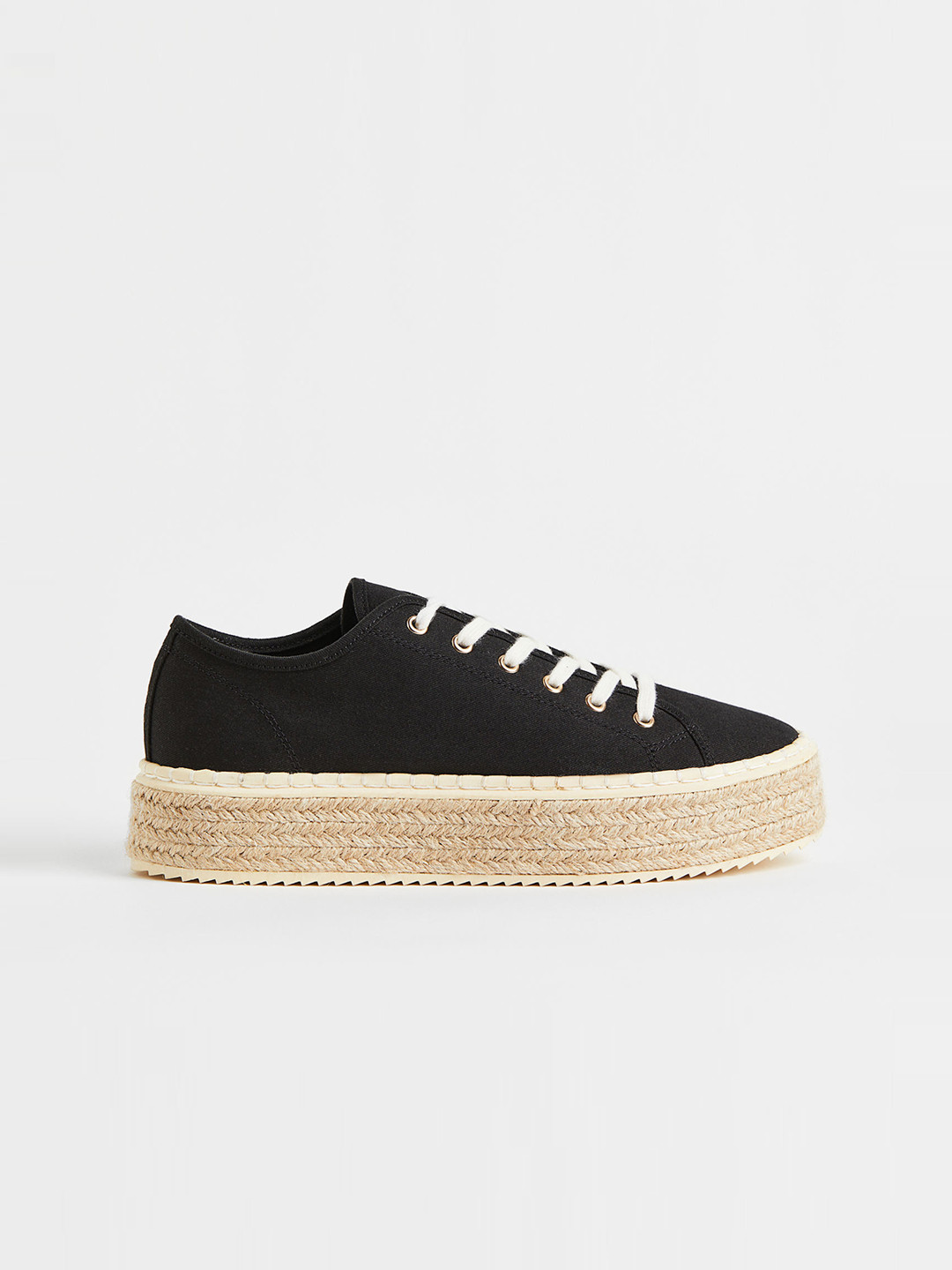 

H&M Women Espadrille Trainers, Black