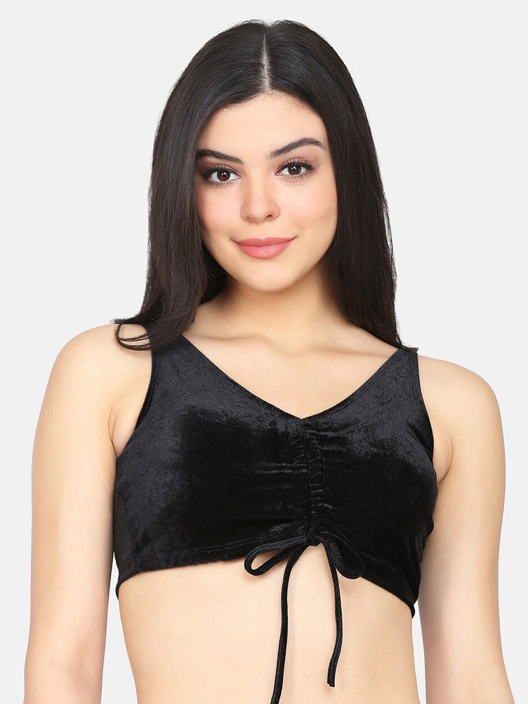 

Da Intimo Bralette Lightly Padded Bra, Black
