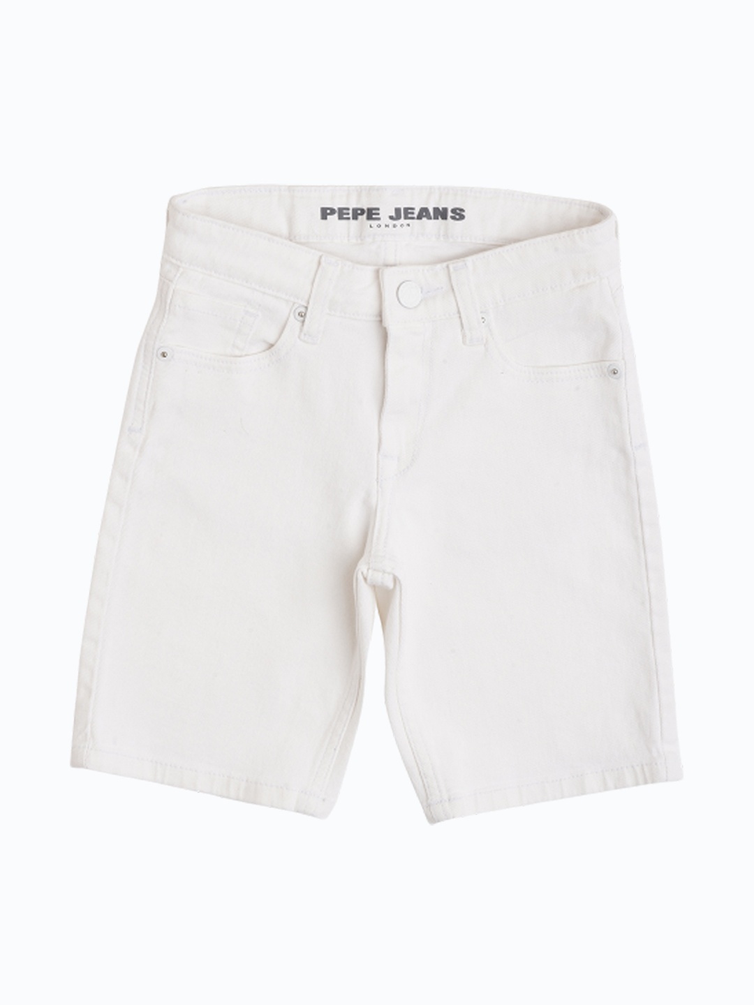 

Pepe Jeans Boys Slim Fit Denim Shorts, White