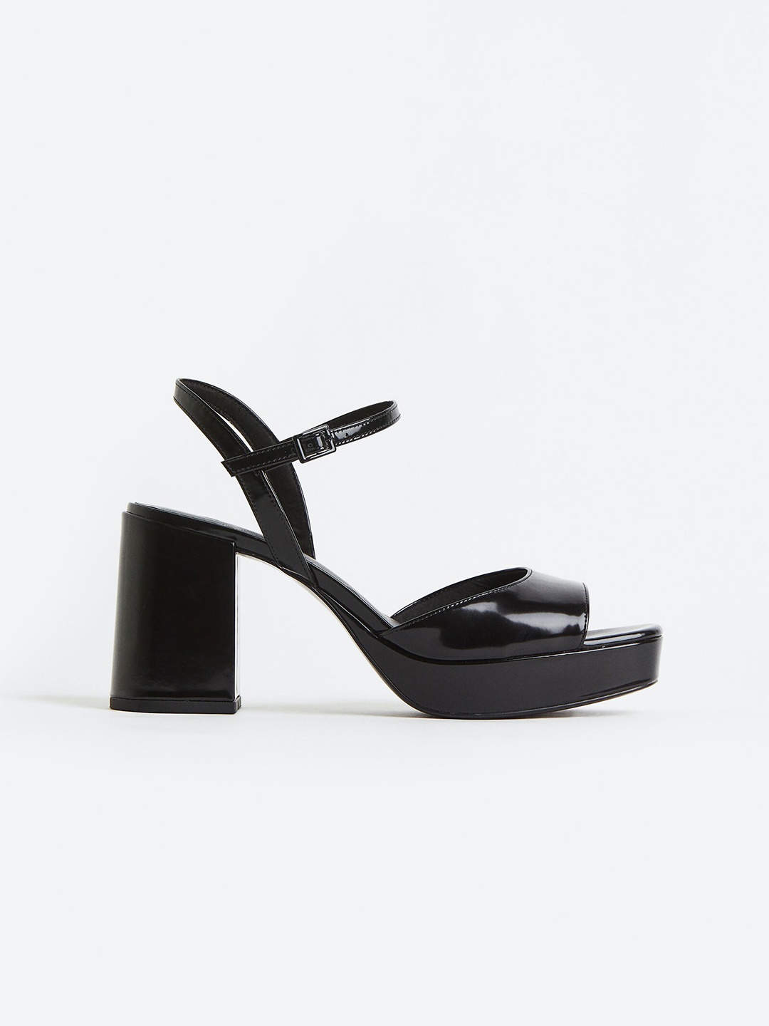 

H&M Platform Sandals, Black