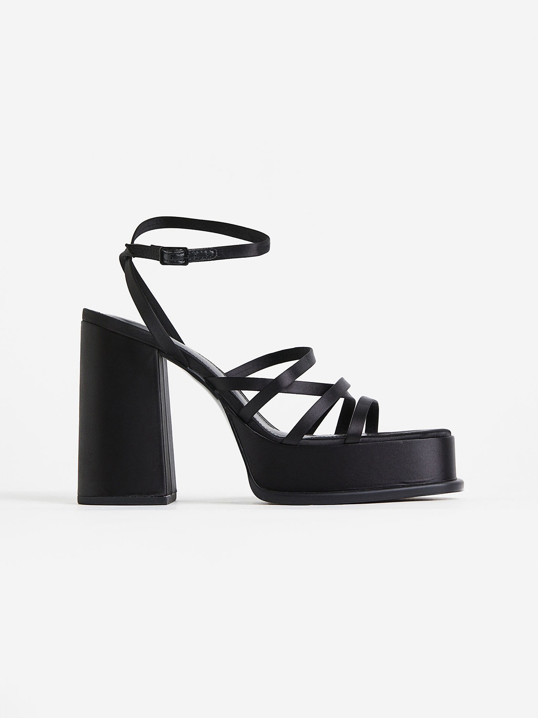 

H&M Women Platform Sandals, Black