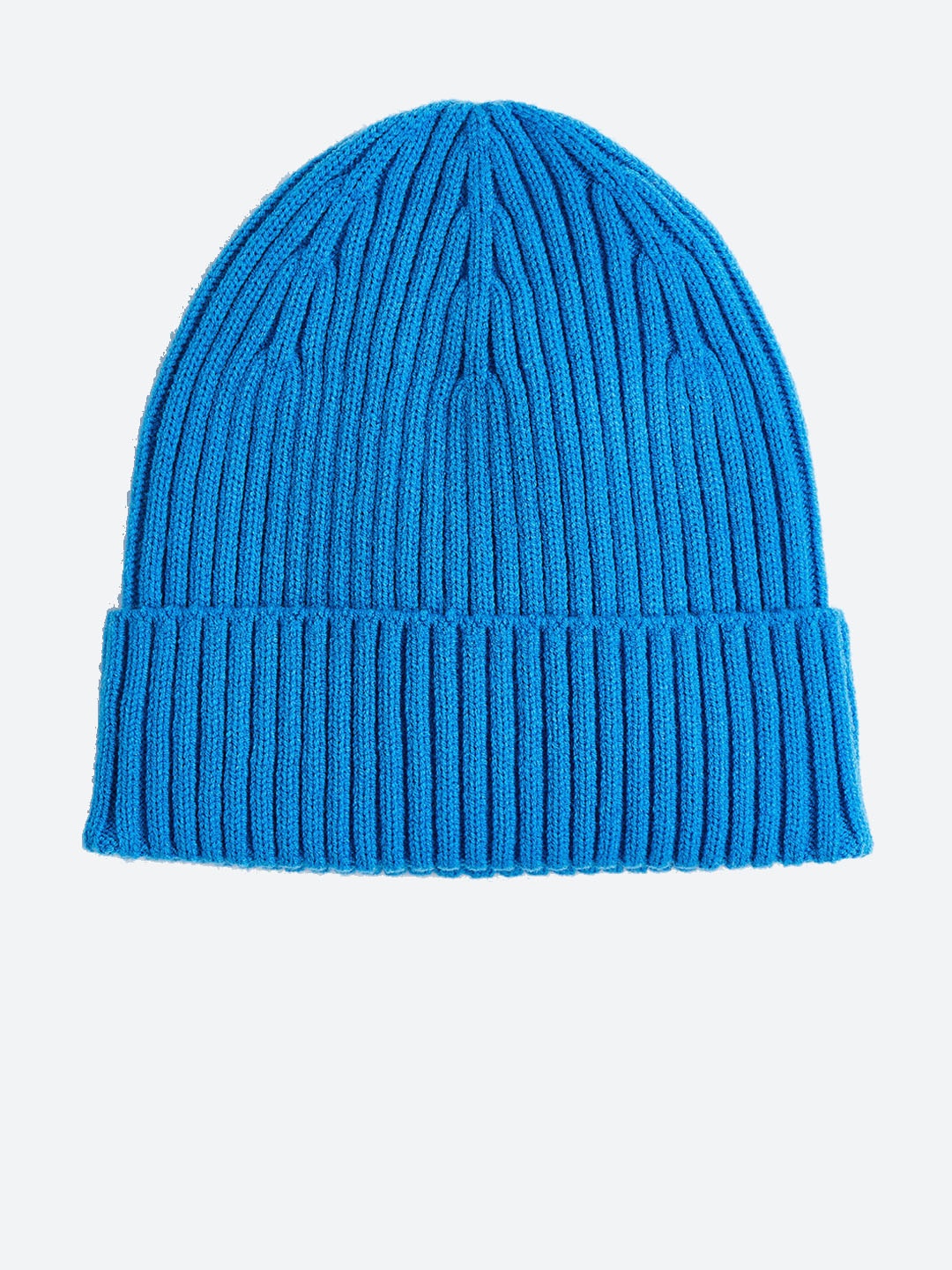 

H&M Women Rib-knit hat, Blue