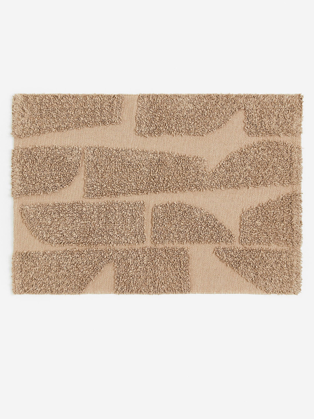 

H&M Beige Tufted Bath Mat