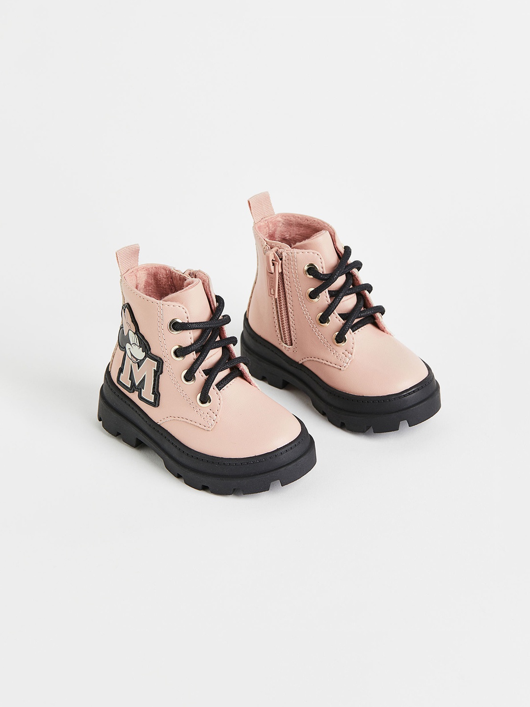 

H&M Girls Warm-Lined Boots, Pink