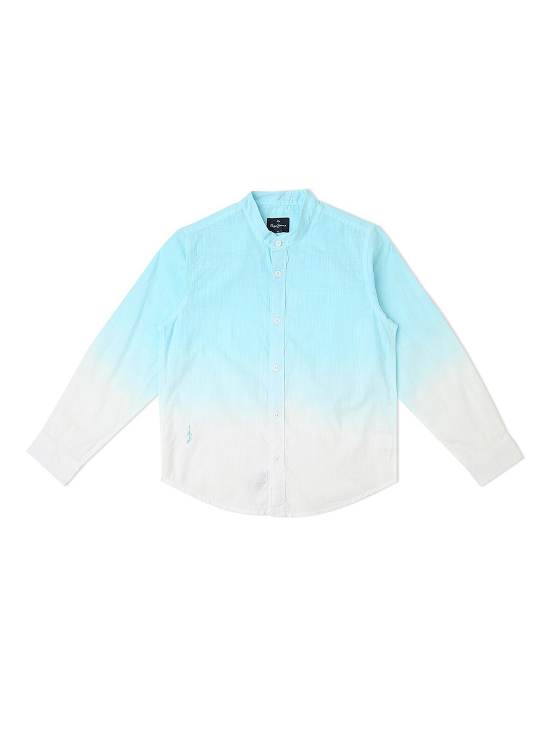 

Pepe Jeans Boys Relaxed Tie And Dye Cotton Casual Shirt, Blue