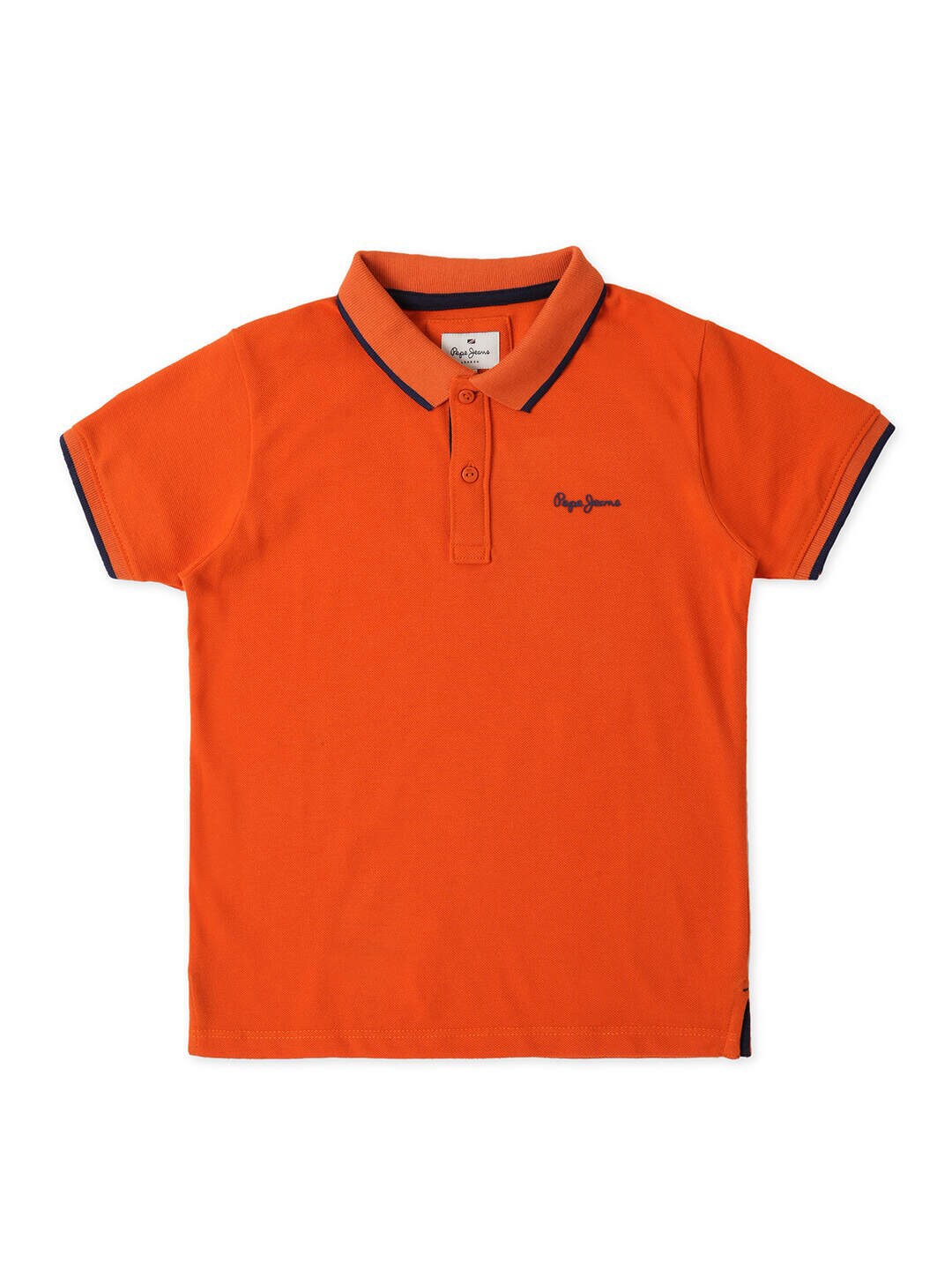 

Pepe Jeans Polo Collar Cotton T-shirt, Orange