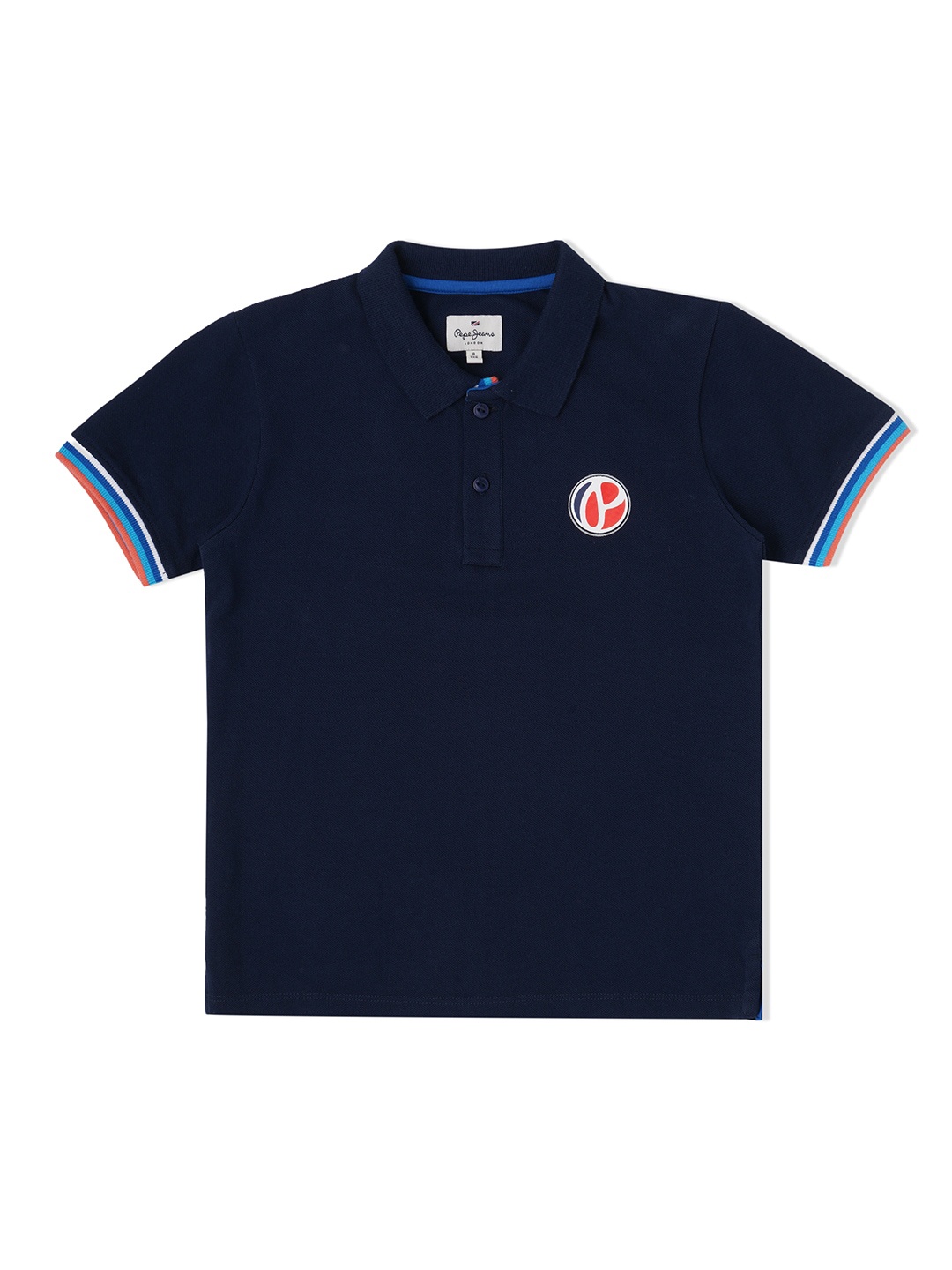 

Pepe Jeans Polo Collar Cotton T-shirt, Navy blue