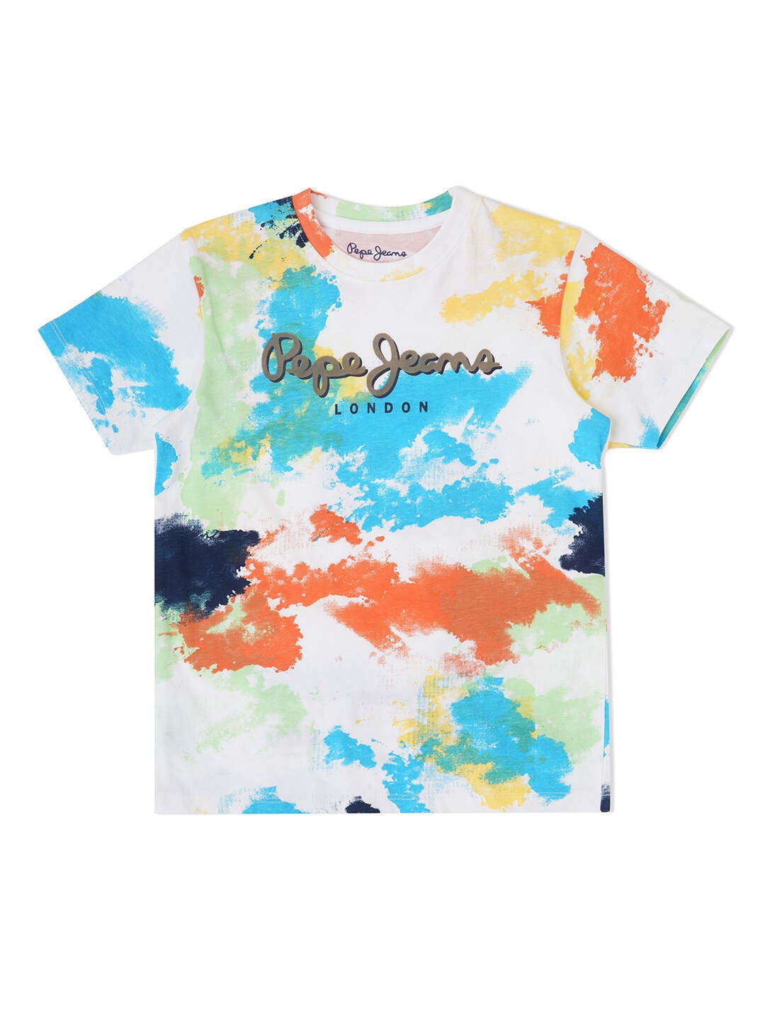 

Pepe Jeans Boys White Printed T-shirt