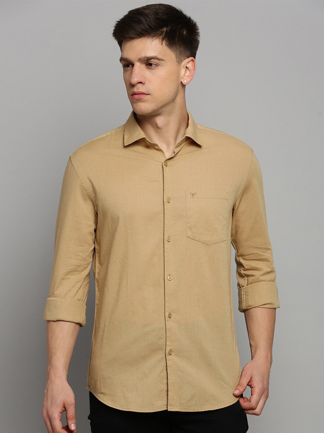 

SHOWOFF Classic Casual Shirt, Khaki