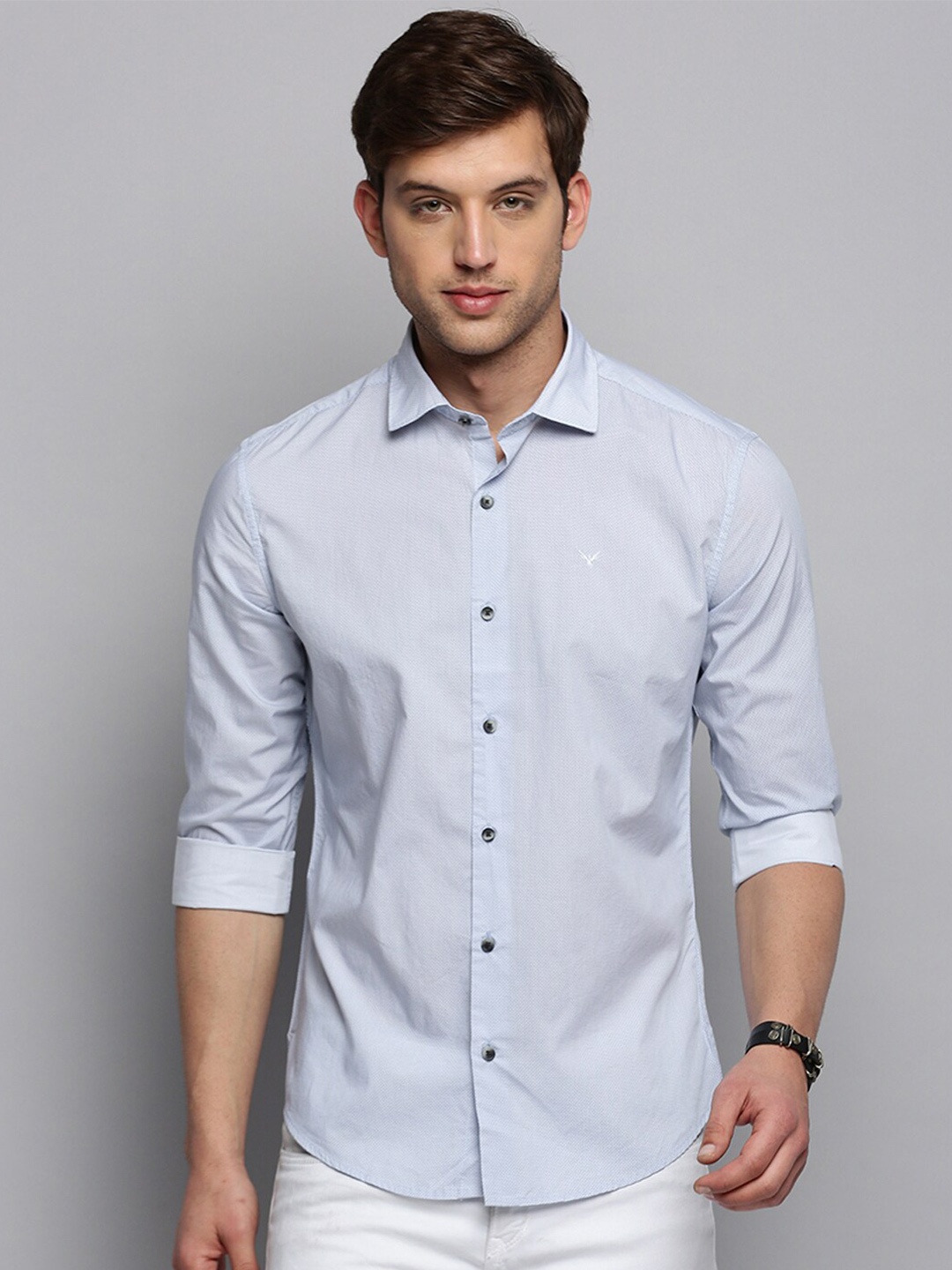 

SHOWOFF Cotton Casual Shirt, White