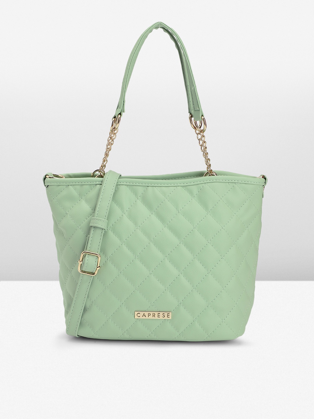 

Caprese WOmen Quilted Shoulder Bag, Green