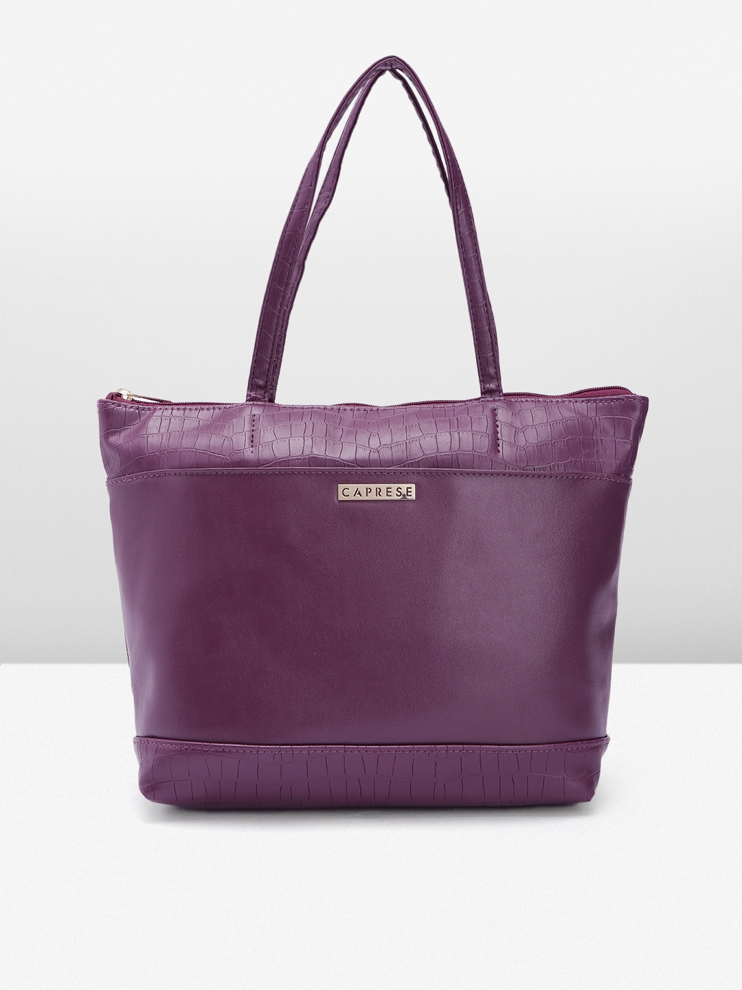

Caprese Women Solid Shoulder Bag, Purple