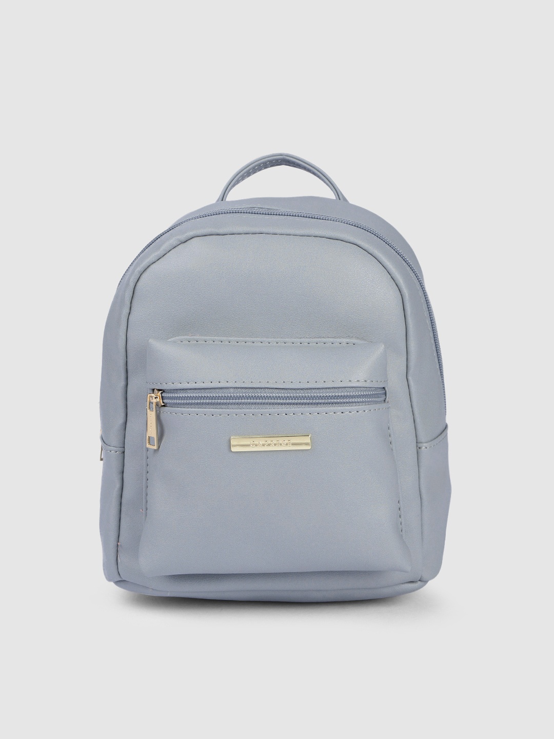 

Caprese Women Solid Backpack, Grey