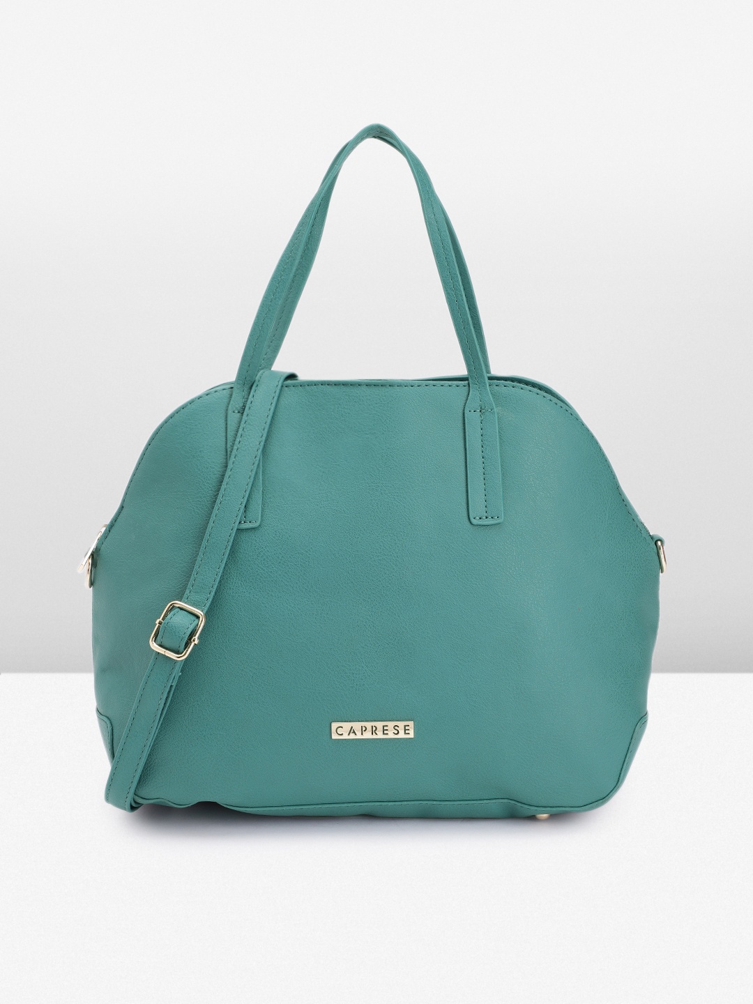 

Caprese Women Solid Handheld Bag, Green