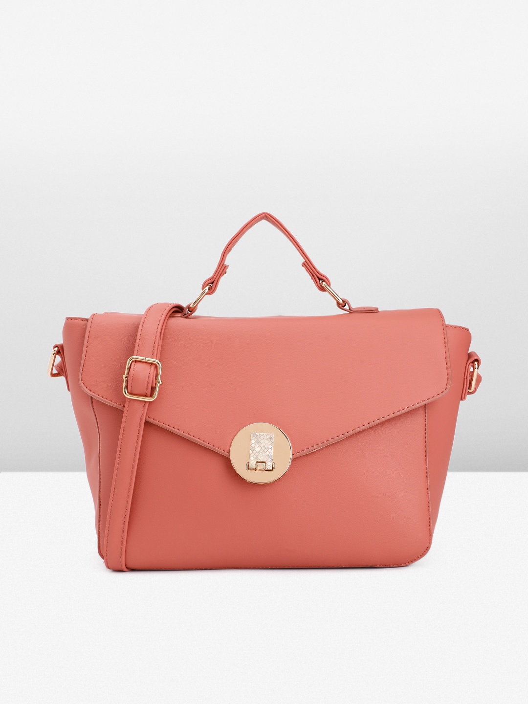 

Caprese Women Solid Satchel, Pink