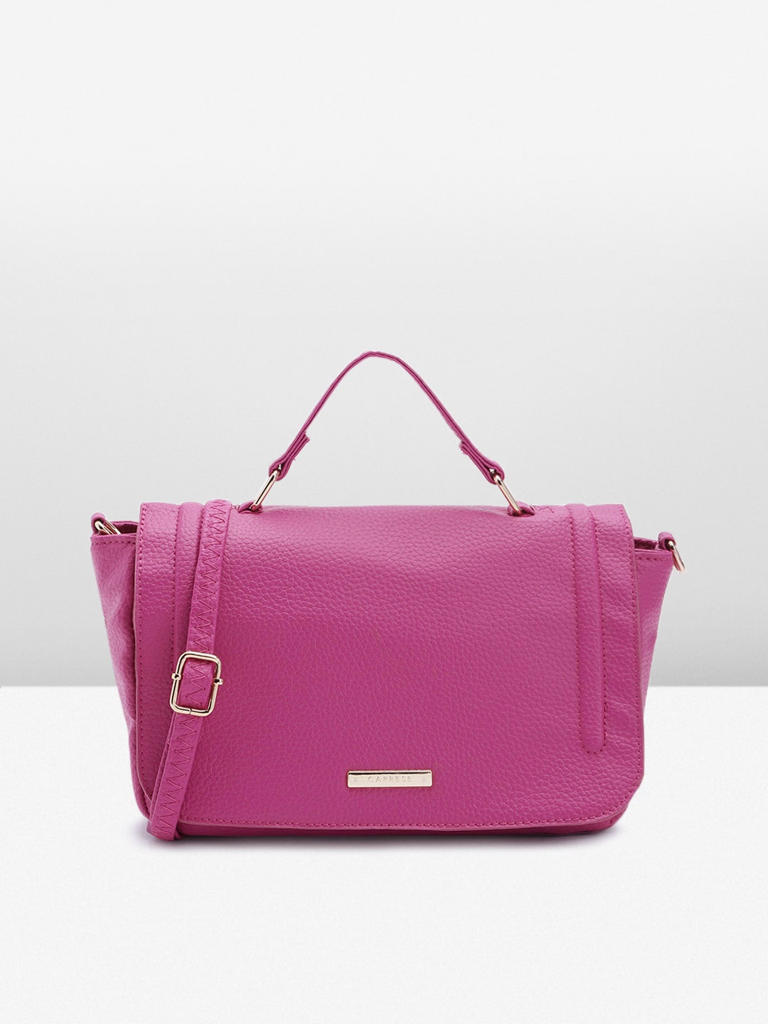

Caprese Women Solid Satchel, Pink