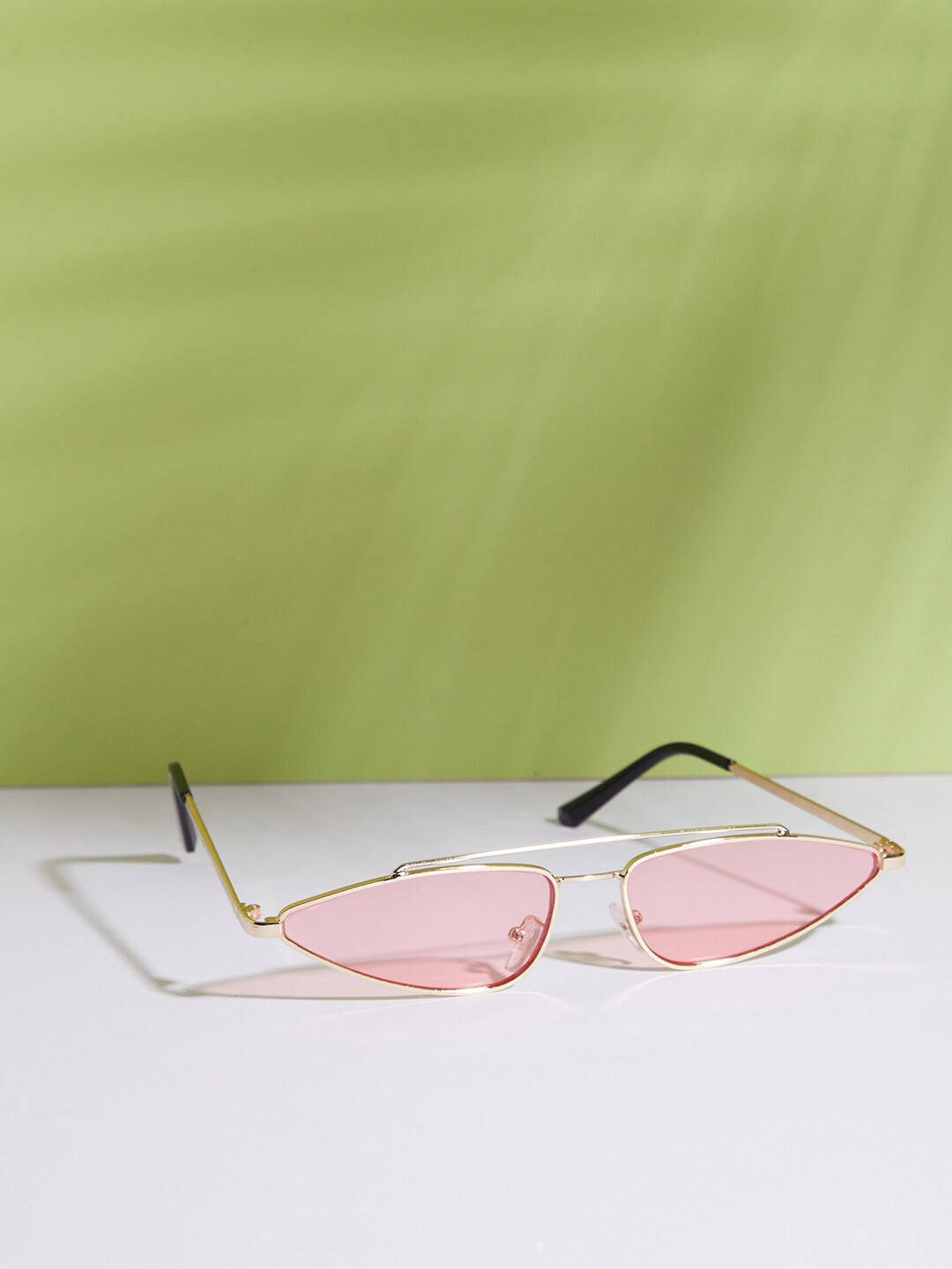 

HAUTE SAUCE by Campus Sutra Women Other Sunglasses with Polarised Lens SUMR22_HSSG1307, Gold