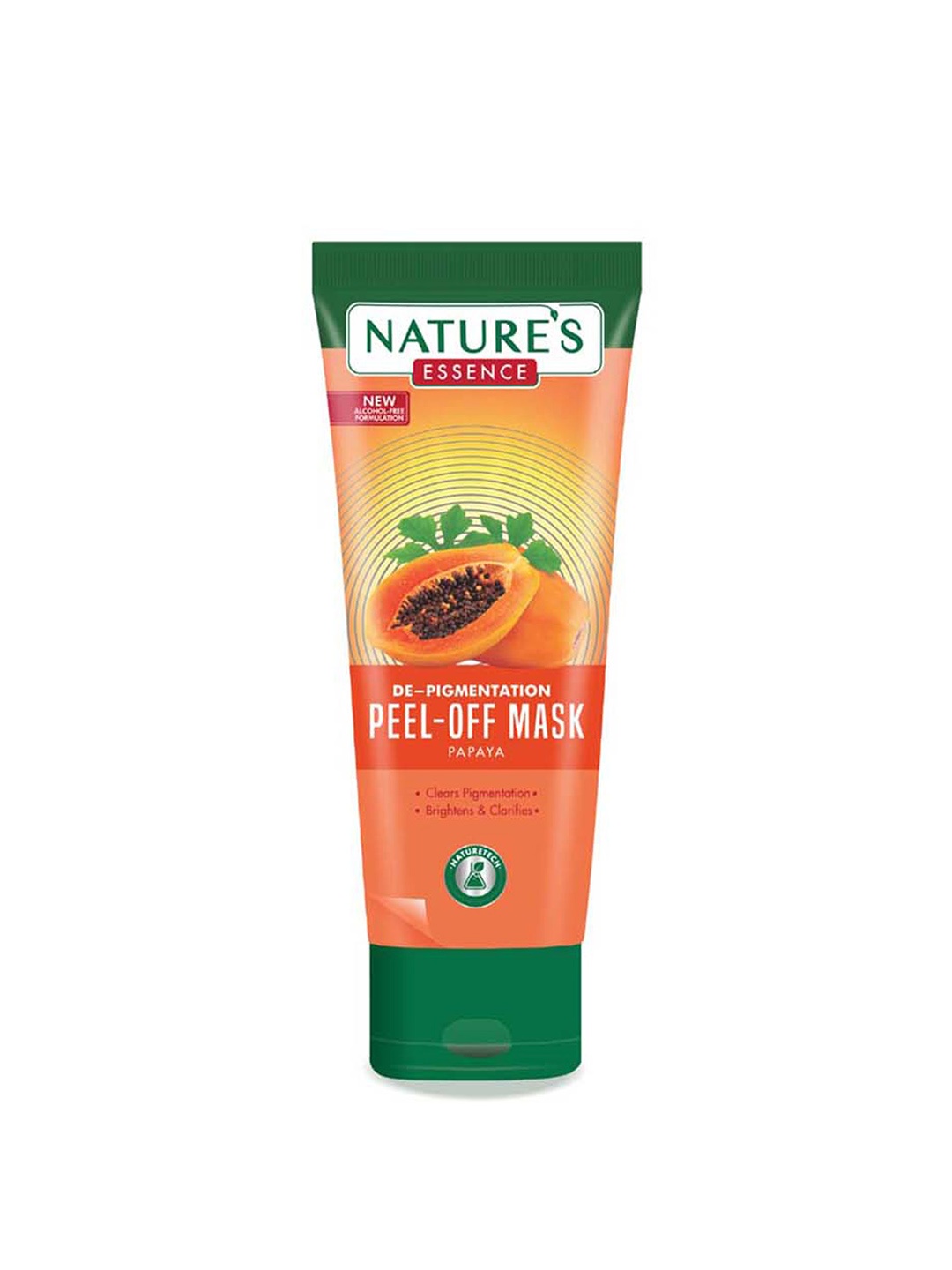 

Natures Essence De-pigmentation Papaya Peel-Off Mask with Aloe Vera - 50g, Orange