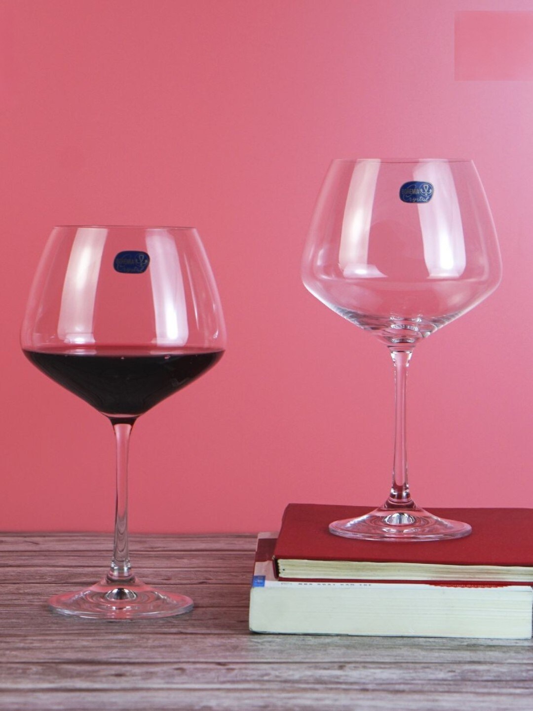 

Smart Serve Set of 6 Giselle Crystal Wine Glass Lead free 580 ml, Transparent