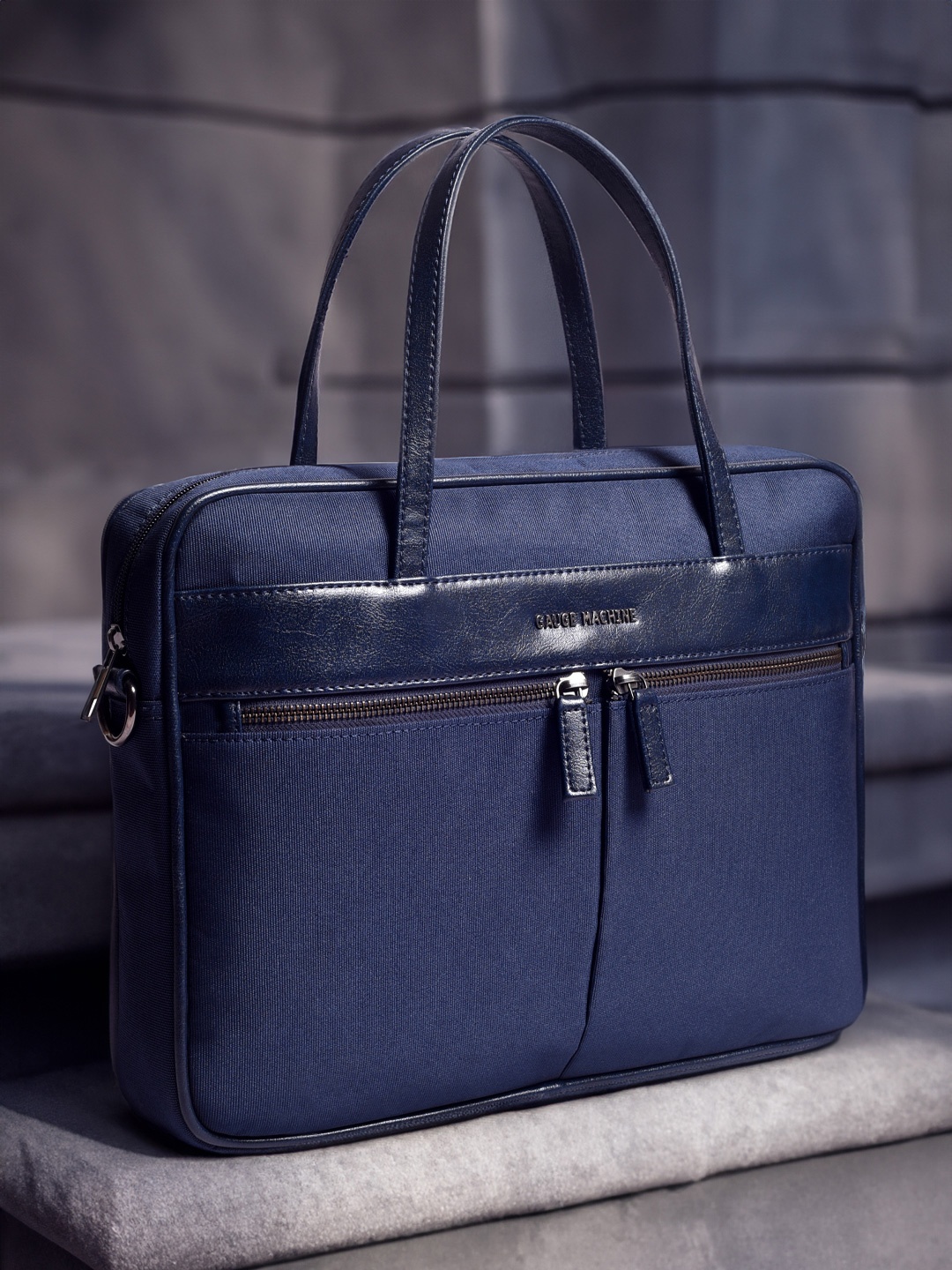 

Gauge Machine 13" Blue Laptop Bag