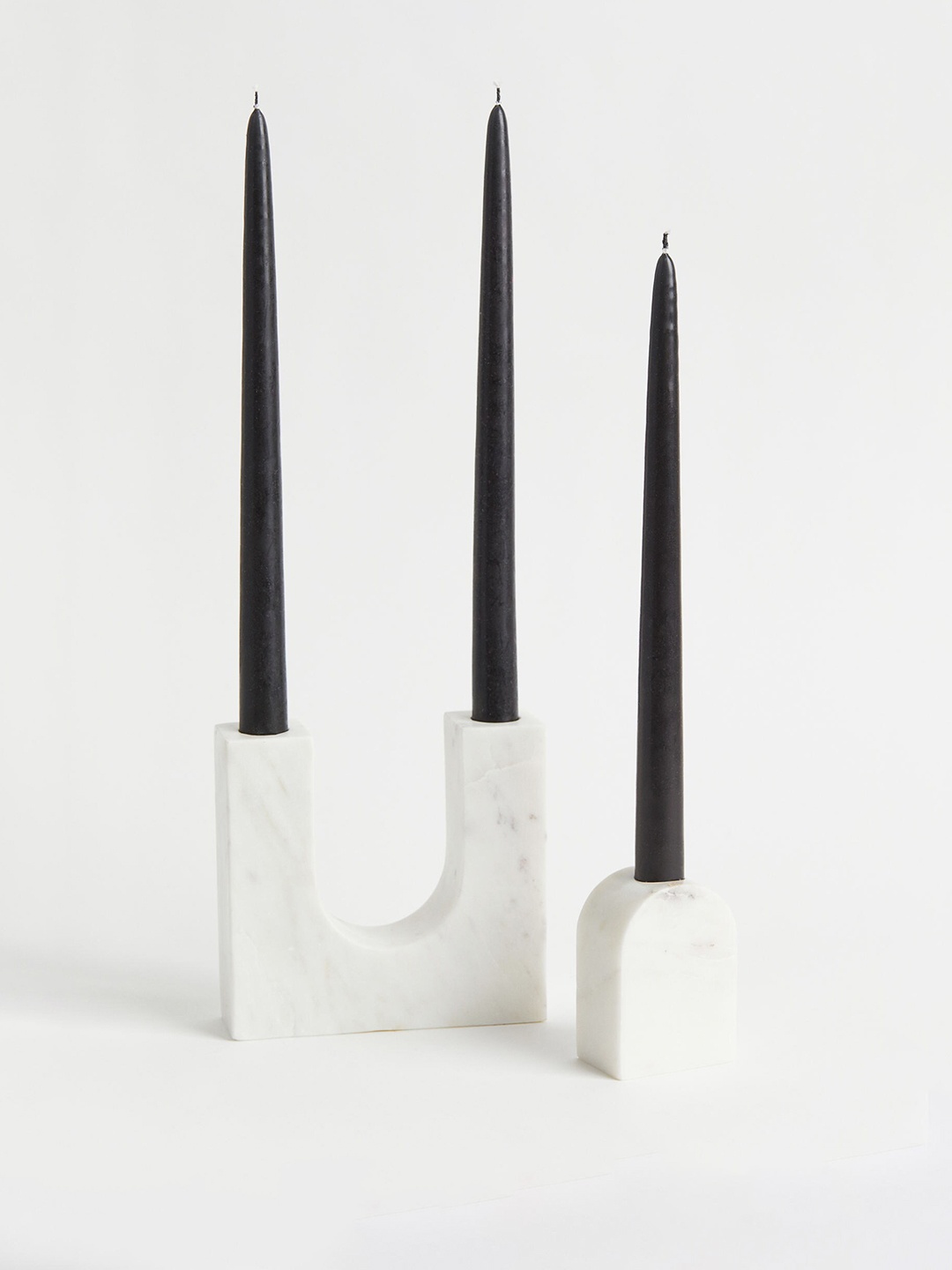 

H&M White Marble Candlestick