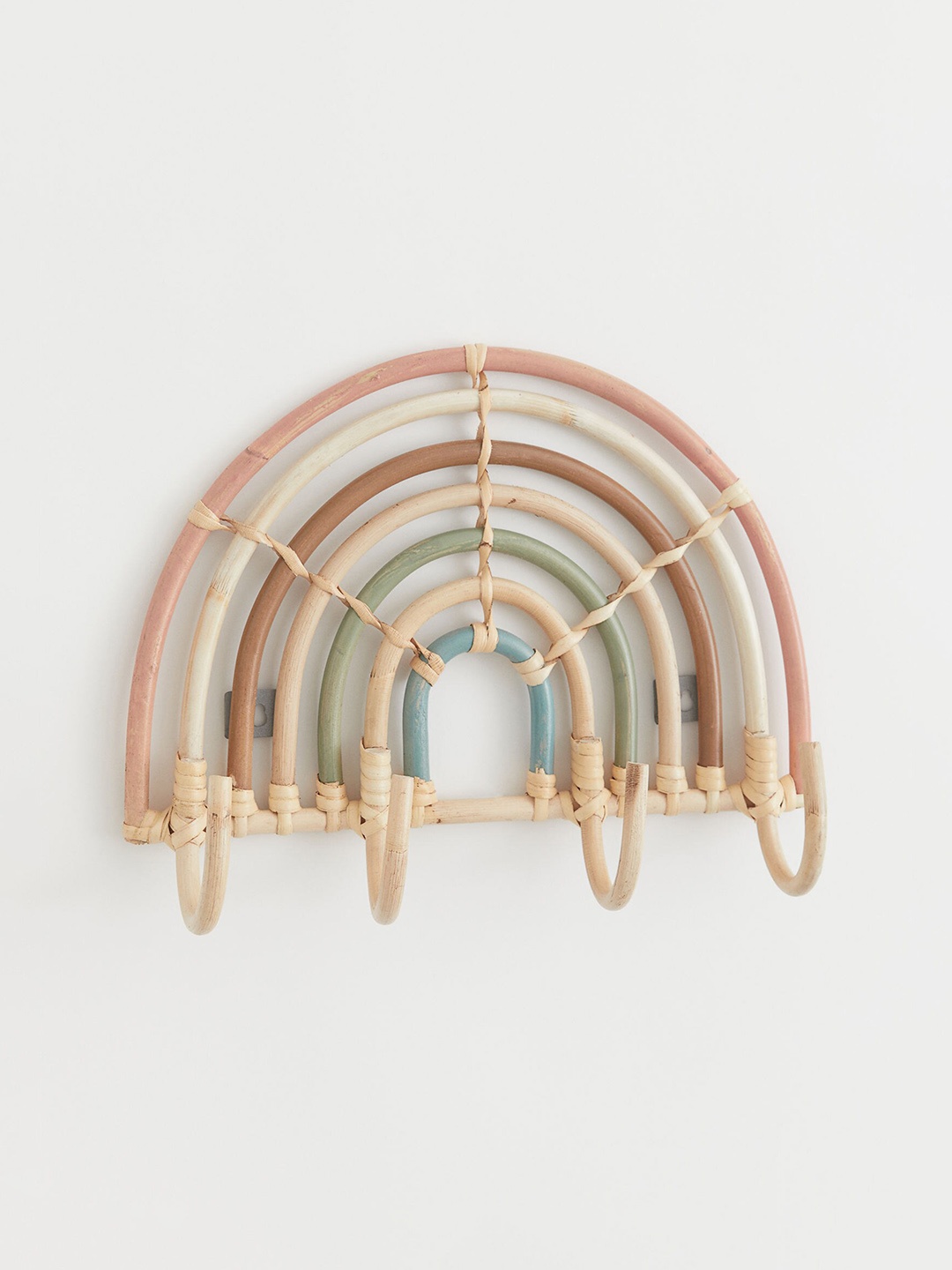 

H&M Beige & Blue Rainbow-Shaped Hanging Rack