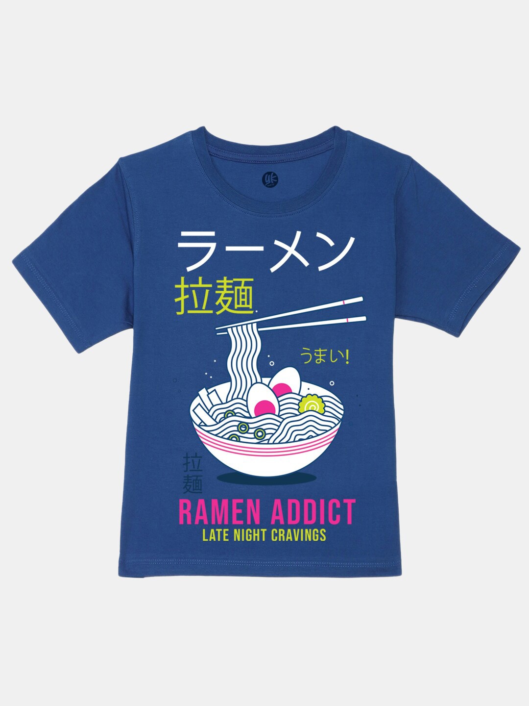 

YK Boys Graphic Printed Pure Cotton T-shirt, Blue