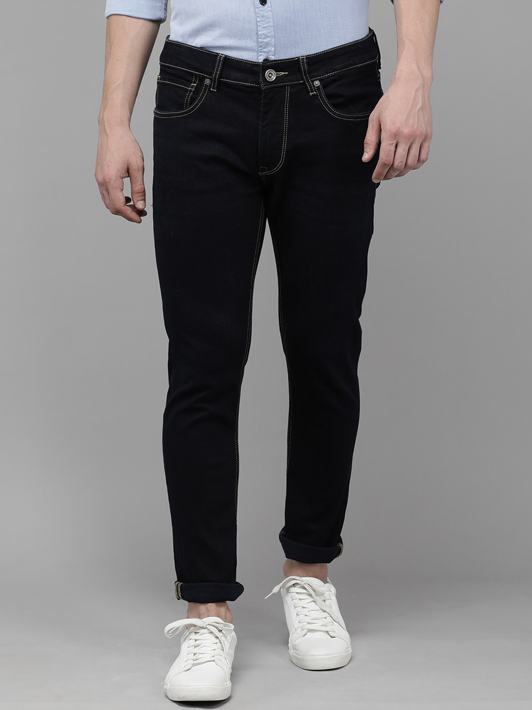 

Voi Jeans Men Skinny Fit Jeans, Blue