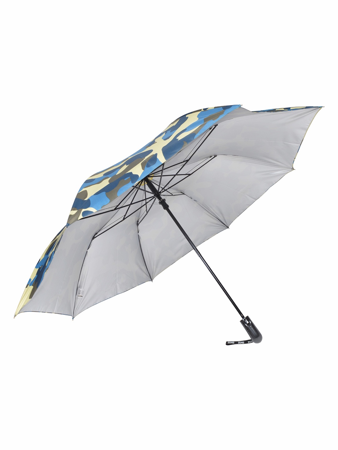 

EUME Camouflage Printed Nurture Auto Open 2-Fold Umbrella, Yellow