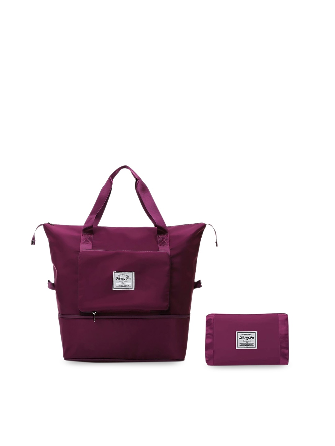 

ZURU BUNCH Oversized Shopper Tote Bag, Maroon