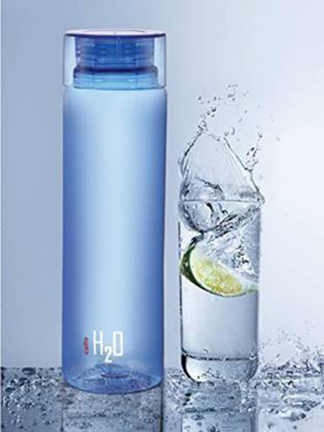 

Cello H2O Multi-Coloured 6 Pieces Plastic Water Bottle-1L Each