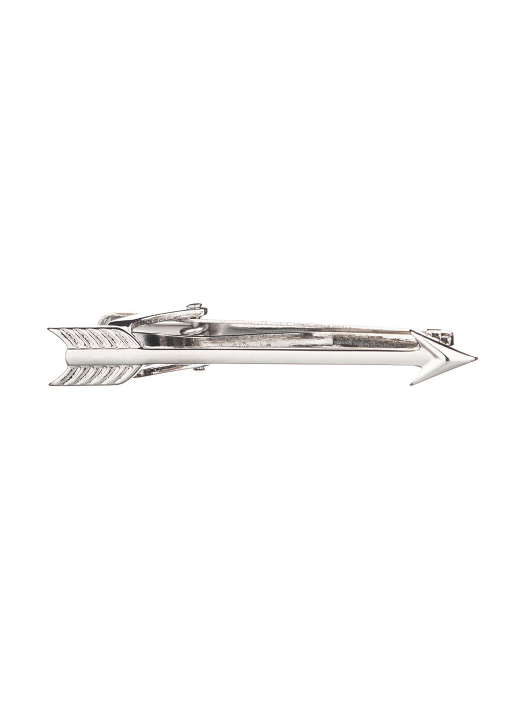 

The Tie Hub Men Brass Arrow Tie Pin, Silver