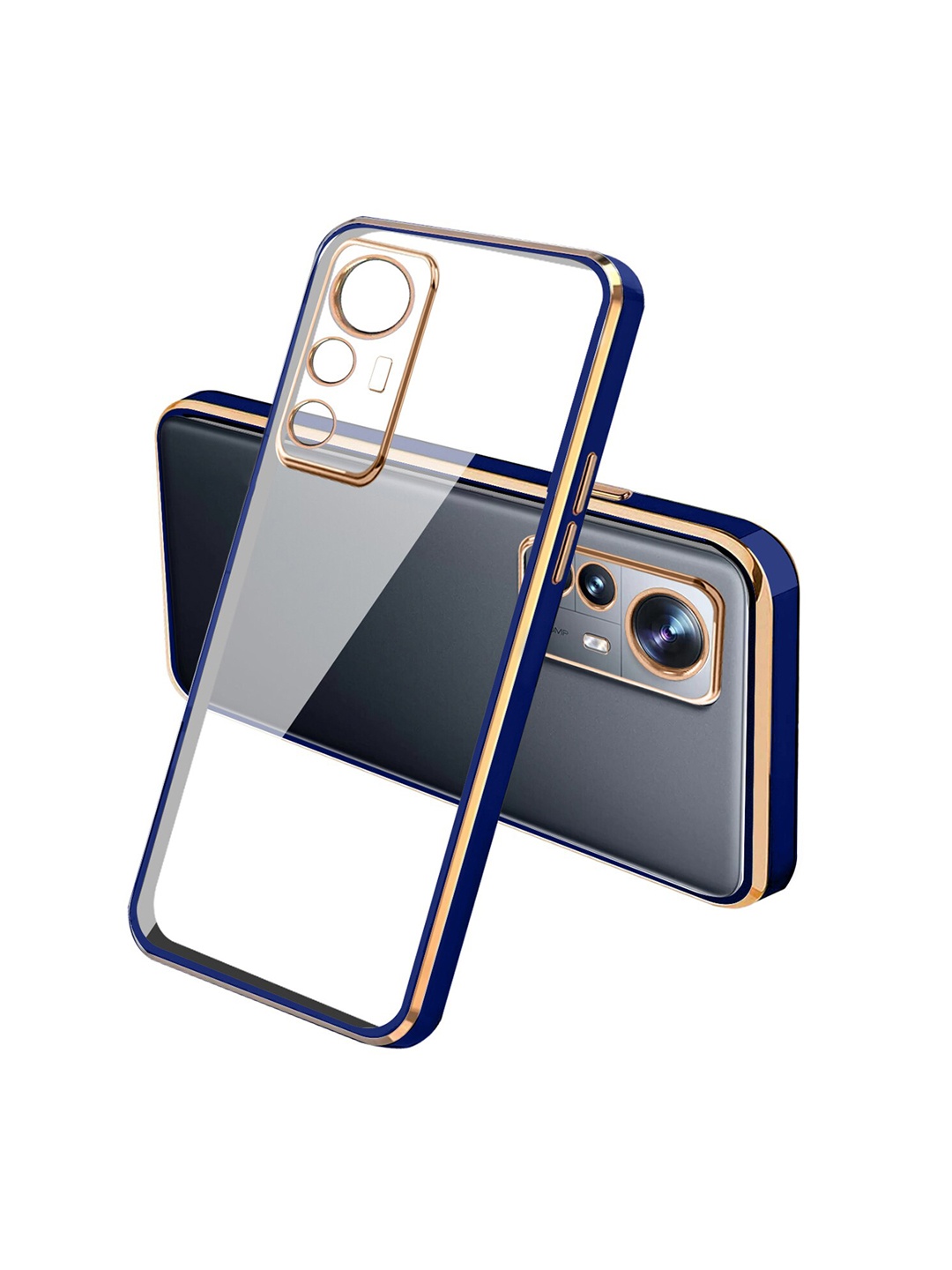 

Karwan Squareplatting MI 12PRO Back Case, Blue