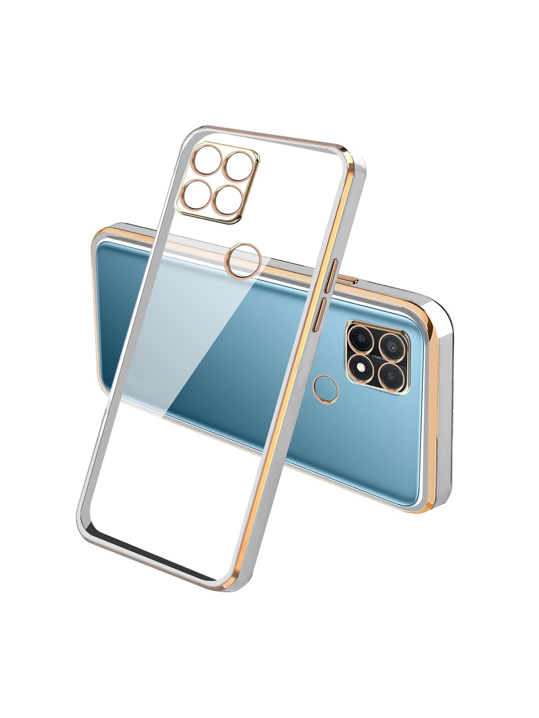 

Karwan Oppo A15 Phone Back Cover, White