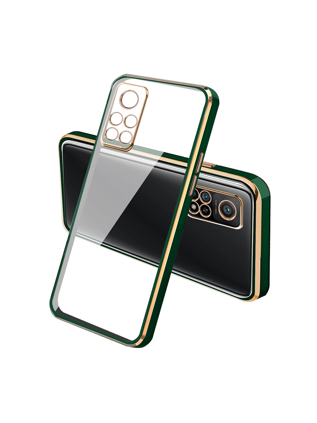 

Karwan MI 10T Phone Back Cover, Green