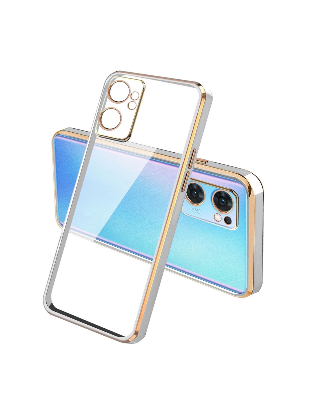 

Karwan Oppo Reno 7 Phone Back Cover, White