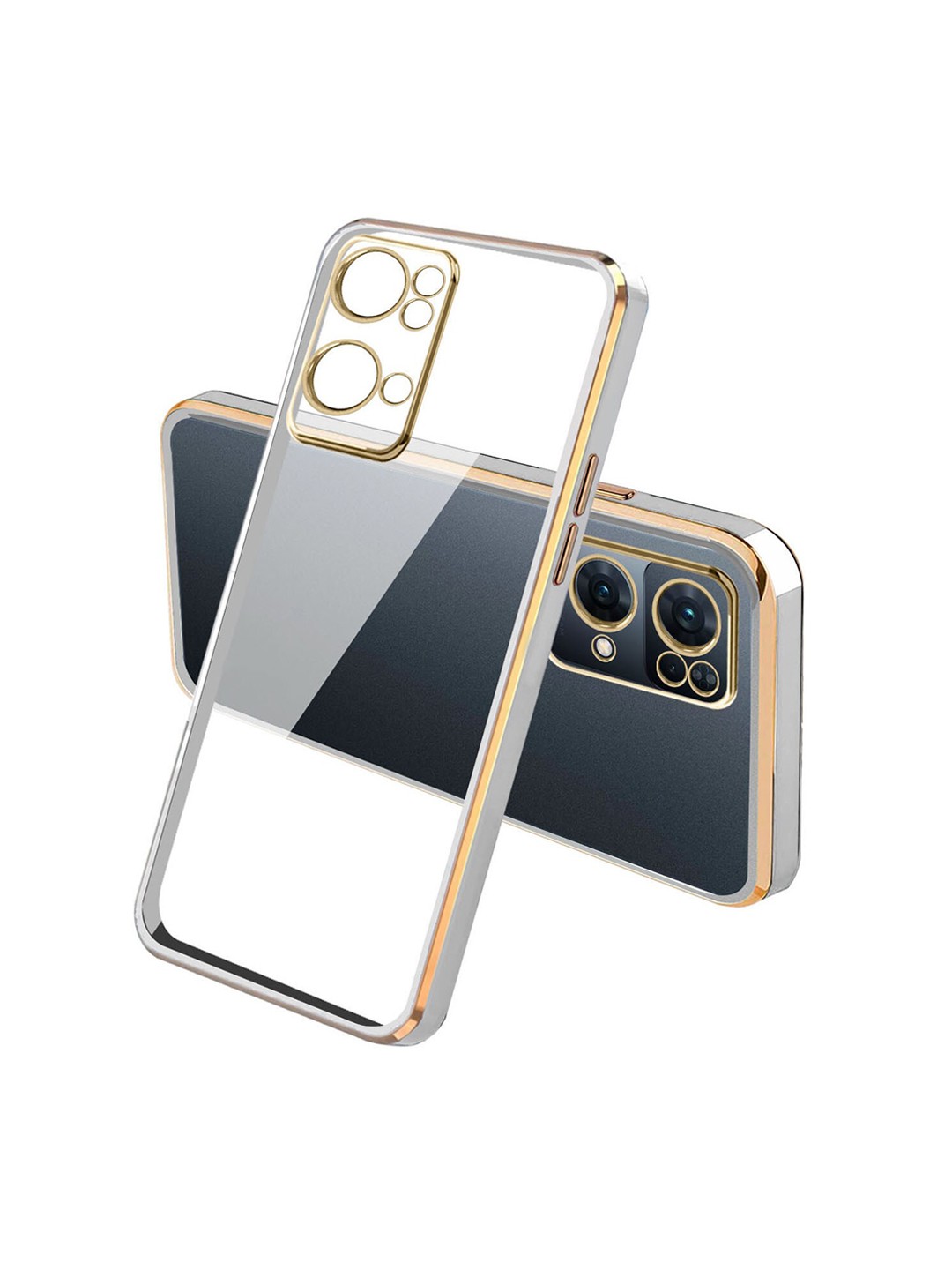 

Karwan Oppo Reno 7 Pro Phone Back Cover, White
