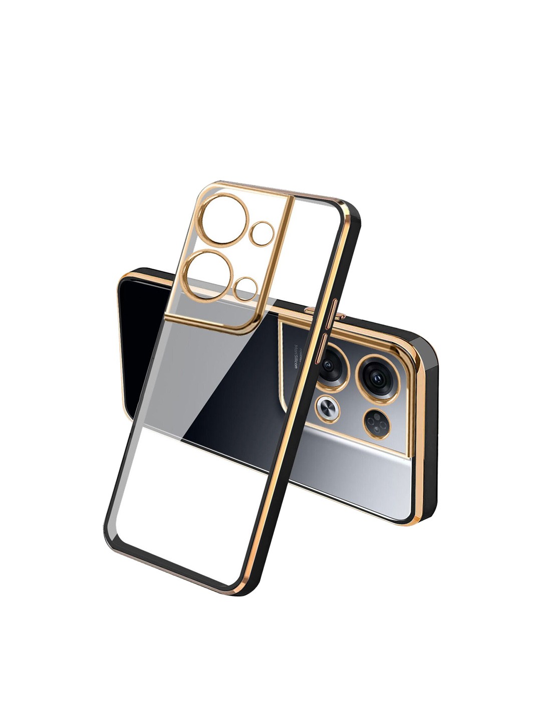 

Karwan Oppo Reno 8 Pro 5G Phone Back Cover, Black