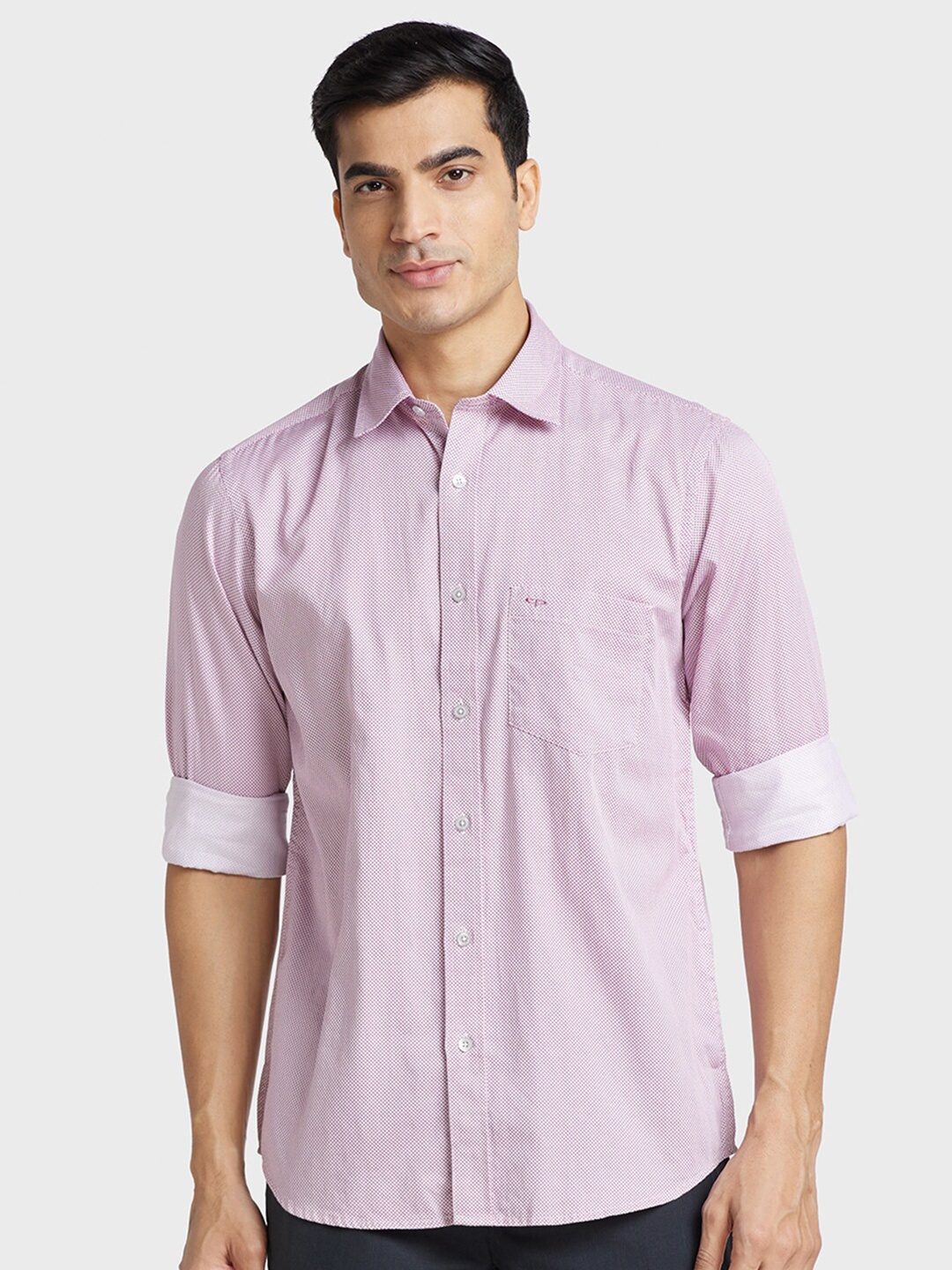 

ColorPlus Cotton Casual Shirt, Pink