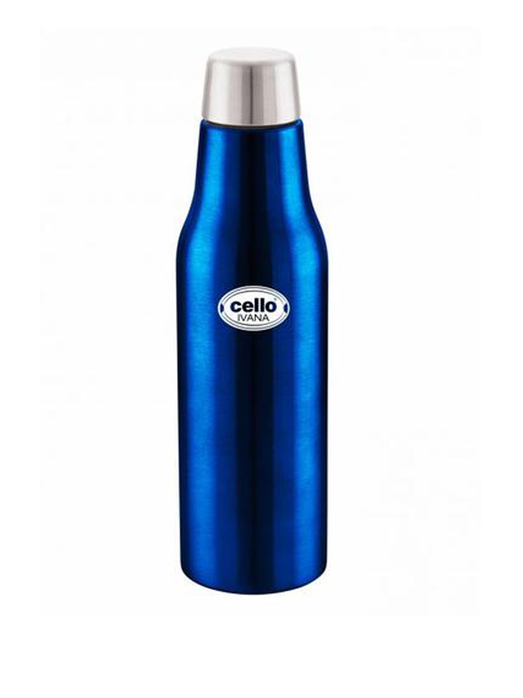 

Cello Ivana Blue Stainless Steel Double Walled Water Flask-350 ml