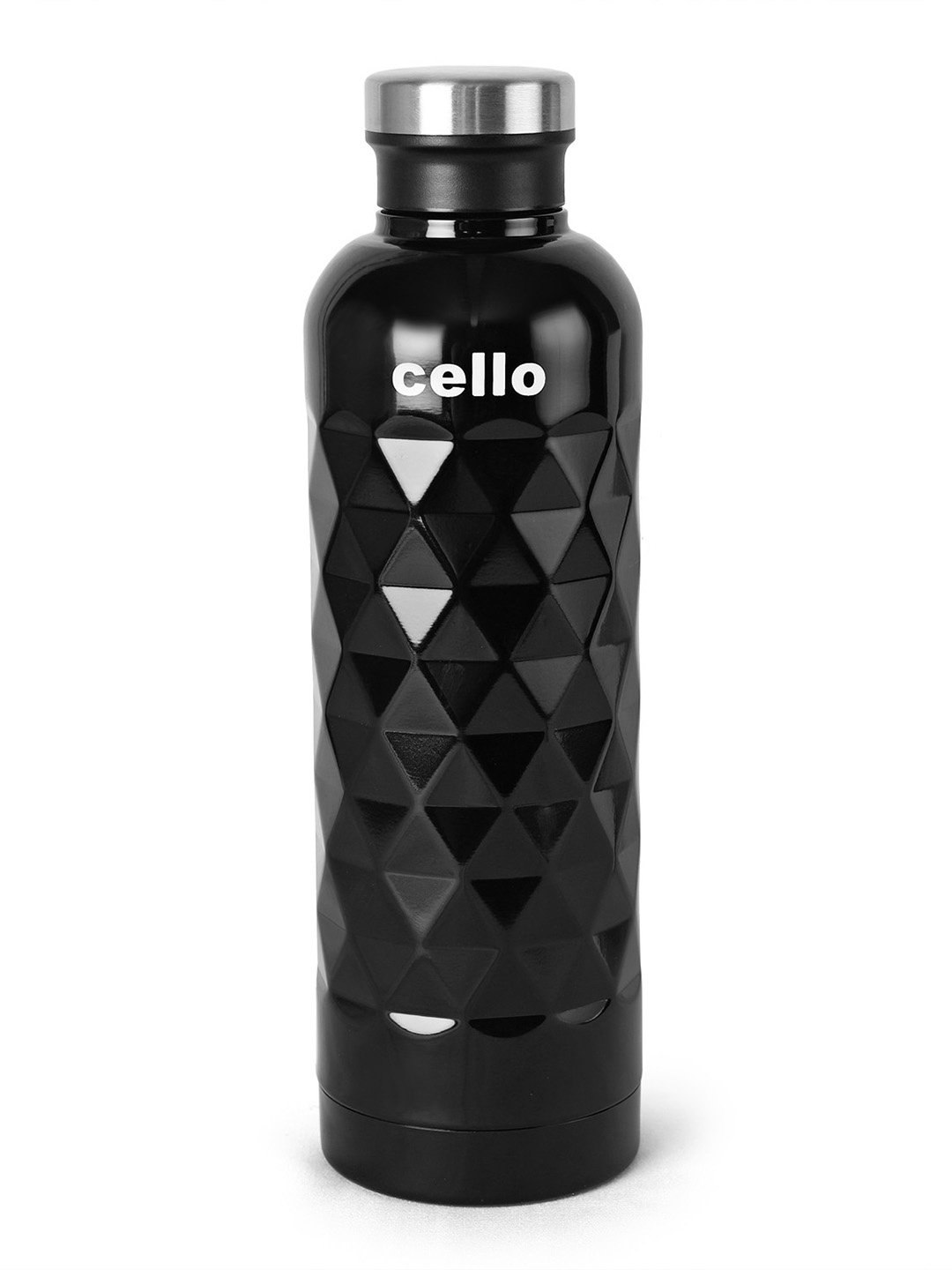 

Cello Invictus Black Double Wall Stainless Steel Vacusteel Water Flask-900ml